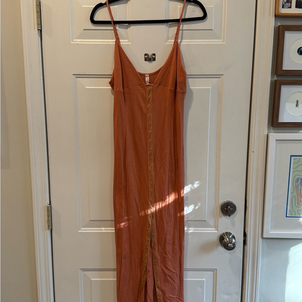 Free People Terracotta Maxi Dress